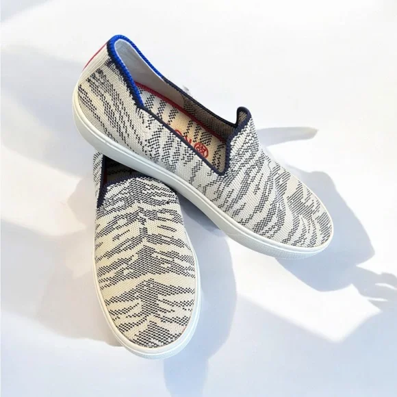 Rothy's Shoes Rothys The Sneaker Maritime Tiger Stripes Womens
